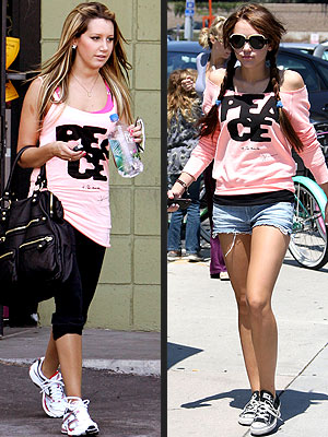 Ashley VS Miley! Tak která??